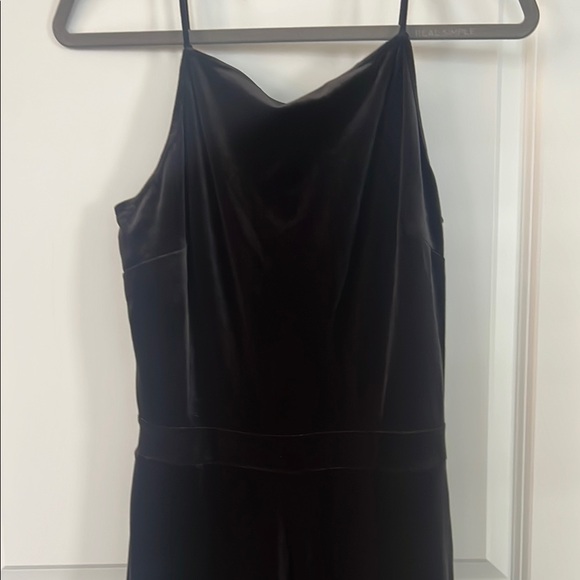 Crown & Ivy Black Velvet Pants - Picture 3 of 8